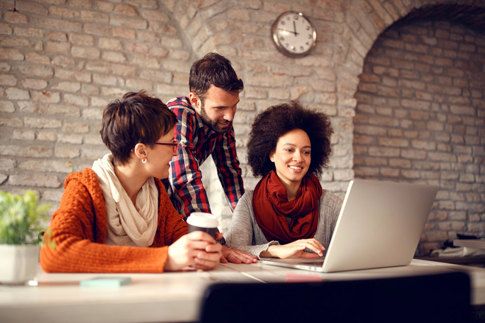 Photo of people applying for a business loan